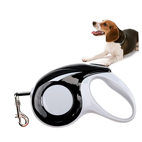 Supvox teleskopierbares Zugseil Fliegen für Hundewelpenhalsband Trainingsleine für Hunde Haustiertraining hundegurt hundelaufband Hundetraining führen Trainingsleine für Haustiere Black von Supvox