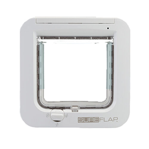 SureFlap-Mikrochip-Katzenklappe – Grau/Weiß von SureFlap