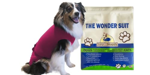 Surgi Snuggly Hundekegel – Alternative für Hunde, schützt Wunden und Bandagen Ihres Haustiers, hilft Hot Spots, und bietet Anti-Angstlinderung, Small-Long, Princess Pink von Surgi~Snuggly