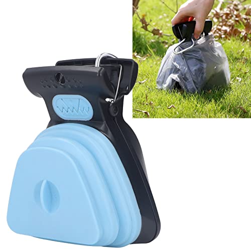 SustVita Handheld Hundeabfälle Reiniger, Sanitärpolelpooper Scooper für mittelgroße Hunde im Freien im Freien (Blau) von SustVita