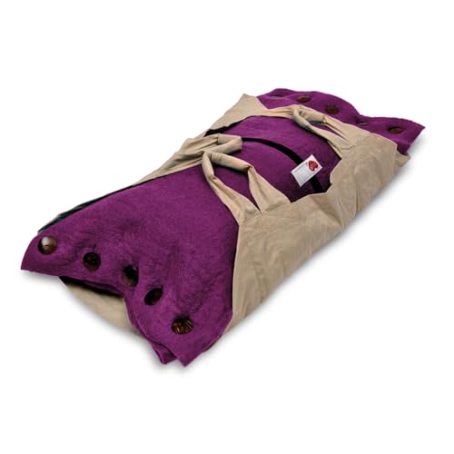 Sweet Goodbye Cocoon® – Umweltfreundliches Beerdigungsset für Hunde und Katzen – Größe für jede Rasse (wählen Sie Größe und Farbe) (klein, magenta) von Sweet Goodbye