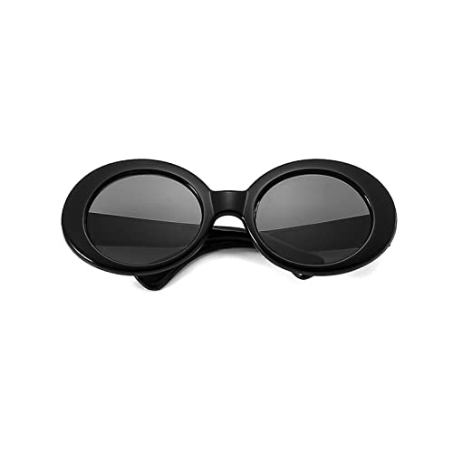 Swetopq Herren-Sonnenbrille, Haustier-Sonnenbrille, kleine Hunde, klassisch, Retro, runde Brille, Partybrille, lustige Sonnenbrille, Cosplay-Kostüm-Accessoire von Swetopq