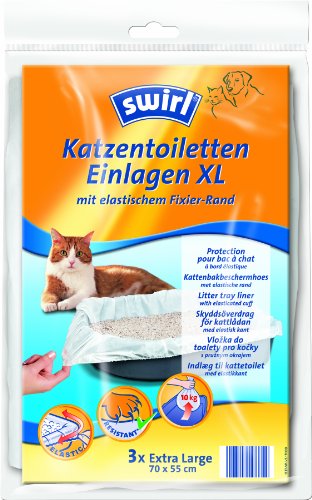 Swirl Einlage Katzentoilette XL, 3Stück, 70 x 55 cm von Swirl