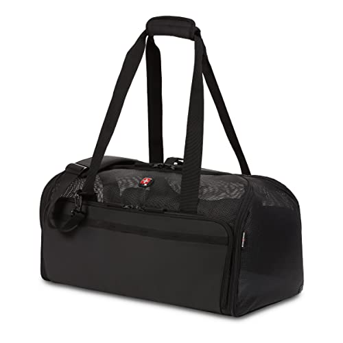 SwissGear 3321 Getaway Premium Transportbox für Haustiere, Schwarz von Swiss Gear