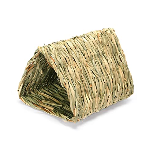 Grass House Toy Tunnel für Meerschweinchen Spielen Schlaf Molar Grass von Sxett