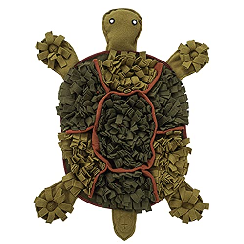 Snuffle Hundespielzeug, gefüllte Schildkröte, Leckerli-Dosierspielzeug, Kauspielzeug, weiches Kauspielzeug für Hunde, fördert die Futtersuche Snuffle Hundespielzeug, gefüllte Schildkröte, Leckerli-Dosierspielzeug, Kauspielzeug, weiches Kauspielzeug für Hunde, fördert die Futtersuche von Sxett