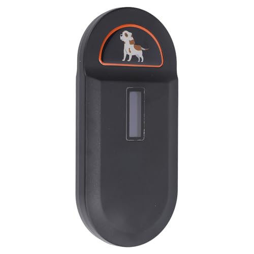 Haustier Mikrochip Scanner, Wiederaufladbarer Haustier Chip Leser Scanner, Dual Frequenz FDX Tier Chip ID Tag Scanner Leser für Hundekatzen, USB Schnittstelle für Computer, 128 von Sxhlseller