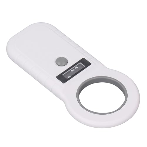 Sxhlseller Haustier-Mikrochip-Lesegerät, 134,2 K Dual-Frequenz-USB-Hundekatzen-Tiermarken-Scanner, Wiederaufladbar, Tragbarer Tragbarer Haustier-ID-Chip-Scanner für die Tierverfolgung von Sxhlseller