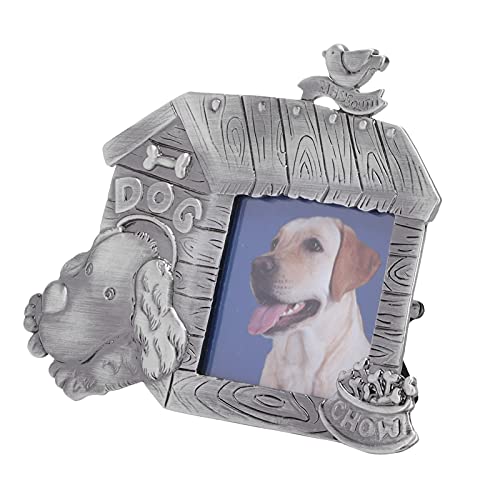 Sxhlseller Pet Memorial Bilderrahmen Niedlich Gestaltetes Welpen-Foto- für Portrait-Tierliebhaber Sympathie-Rahmen Shadow Box Shadow von Sxhlseller