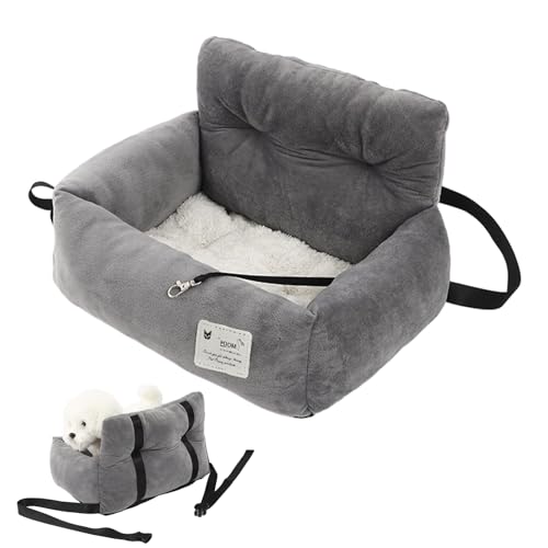 Hunde Autositz Für Kleine Und Mittlere Hunde,Plüsch Hund Autositz Kissen, Ultraweicher Haustiersitz Mit Griff Für Fahrzeug Und Innenbereich Hunde Autositz Für Kleine Und Mittlere Hunde,Plüsch Hund Autositz Kissen, Ultraweicher Haustiersitz Mit Griff Für Fahrzeug Und Innenbereich von Syengery