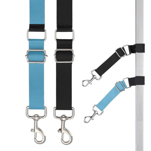 Syengery Hundepflege-Schlaufen Für Tisch - 2er Set Pflegetisch-Schlaufen Mit Verstellbarem Nylon-Ring | Nylon-Ringverlängerung, Trimmen-Zubehör & Fixierseil Für Professionelle Tierpflege, Salons, Syengery Hundepflege-Schlaufen Für Tisch - 2er Set Pflegetisch-Schlaufen Mit Verstellbarem Nylon-Ring | Nylon-Ringverlängerung, Trimmen-Zubehör & Fixierseil Für Professionelle Tierpflege, Salons, von Syengery