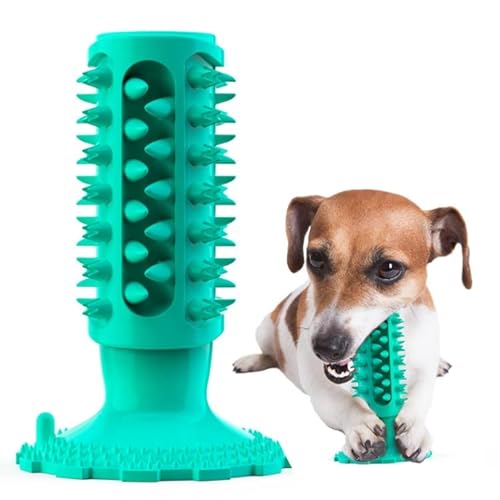 Saugnapf Sounding Dog Toy Biss Resistant Molar Stick Hunde Zahnbürste Haustier Zubehör Haustier Tumbler Leckage Futterball von Syitnste