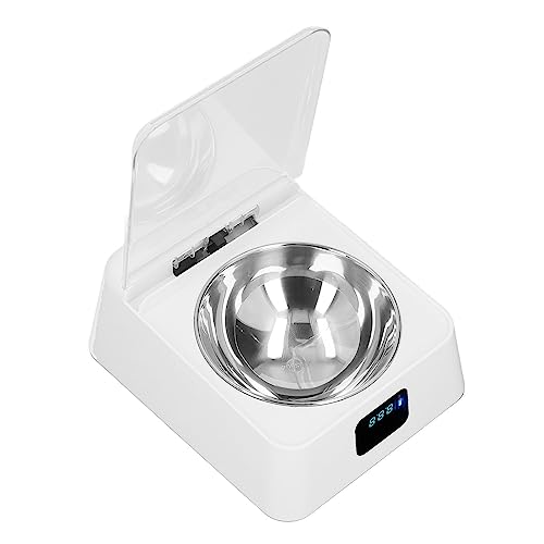 Syrisora ​​Pet Smart Feeder, Induktionsdeckelöffnung, Wiederaufladbarer Futternapf Hunde und Katzen, Kleine und Mittelgroße Haustiere, 350 Ml von Syrisora