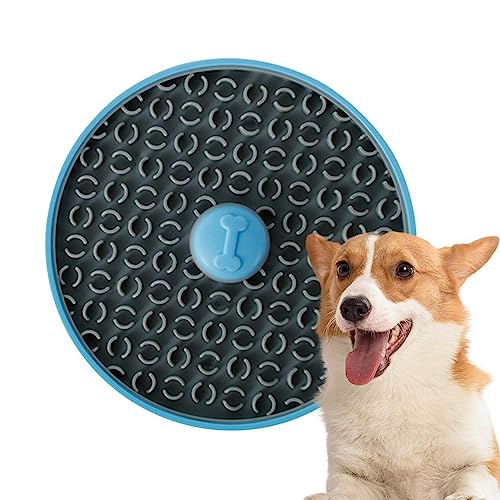 Sysdisen Leckmatte für Hunde | Leckpad mit Saugnäpfen - Spielzeug zur Bereicherung von Hunden zur Linderung von Unwohlsein bei Hunden, Futternäpfe für Hunde mit langsamer Futteraufnahme, Baden von Sysdisen