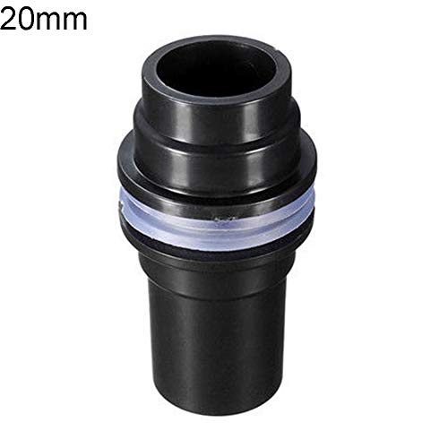 Sytaun Aquarium Gerade Tank Stecker PVC Rohr Joint Fish Tank Schwarz 20mm. von Sytaun