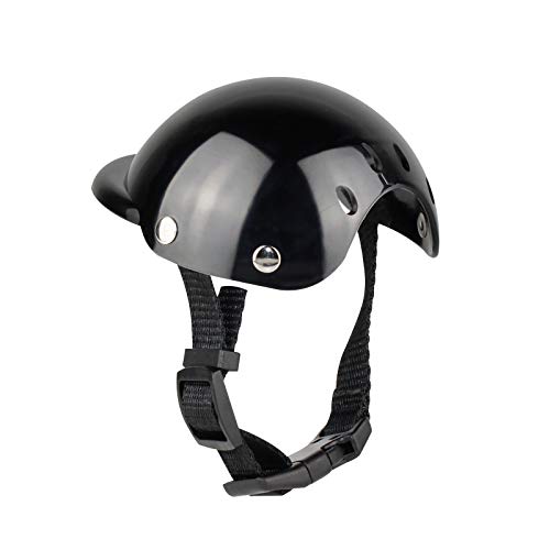 Hunde Helm Hundekappe Hundehelm Haustier Helm Einstellbare Kappe Haustier Helm Hundehelm Welpen Katze Hut Helme, Haustierhelm für Mittelgroße Hunde, Kleine Hunde, Katzen (M) von T-