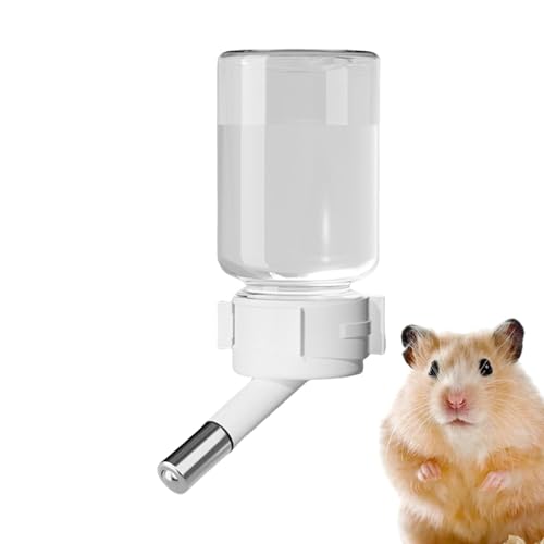 Hamster-Wasserspender | Tropffreie Wasserflasche für Hamster | 80 ml Zwerghamster-Wasserflasche für Meerschweinchen, , Chinchillas, von TABSIRAH