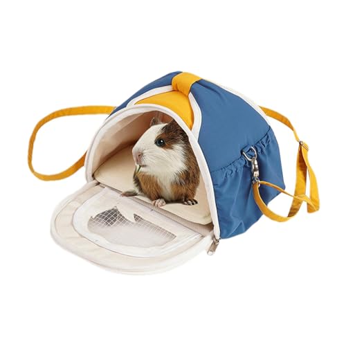 Tragetasche für Kleintiere, Meerschweinchen, Reisetasche, tragbare Hamstertasche, atmungsaktiver Käfig für , Vogel, Kaninchen, Eichhörnchen, atmungsaktive Tasche von TABSIRAH