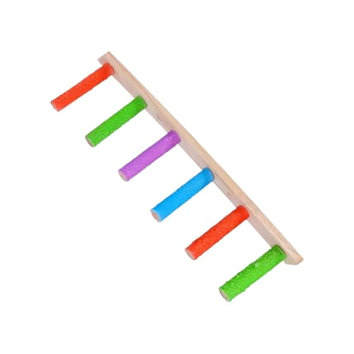 Vogelleiter – Naturholz Vogelstange | Papageienholzständer für Käfig | kaubare Holzleiter | Verstellbare Sitzstange Kletterseil | Interaktives Spielstudio für kleine, mittelgroße Vögel, Vogelleiter – Naturholz Vogelstange | Papageienholzständer für Käfig | kaubare Holzleiter | Verstellbare Sitzstange Kletterseil | Interaktives Spielstudio für kleine, mittelgroße Vögel, von TABSIRAH