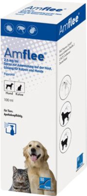 AMFLEE 2,5 mg/ml Spray L�sung f.Hunde/Katzen 100 ml von TAD Pharma GmbH