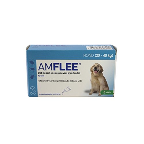 Amflee Spot-on Hund - 268 mg - 3 Pipetten von TAD Pharma GmbH