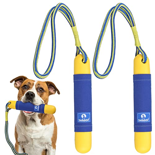 TAILGOO Schwimmendes Spielzeug für Hunde, 2 Packungen, zum Apportieren, für interaktive Wasserspiele, Sommer, Outdoor-Training, Spielen von TAILGOO