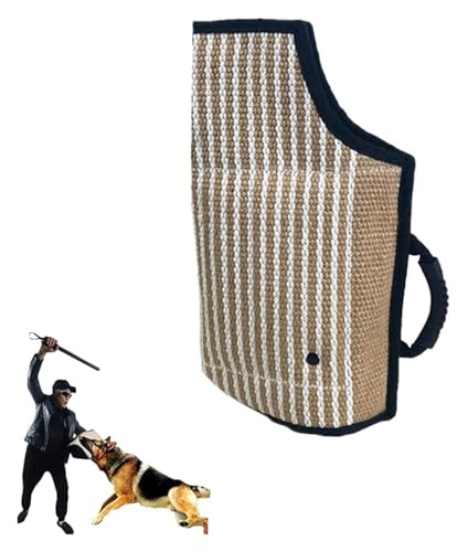 TAIPINGOZ Hundebiss Ärmel Schlepper, Hund beißt Sleeve, Hundebeißarm-Ärmel, Zerrspielzeug for Trainer, Deutscher Schäferhund, Mastiff(Black) von TAIPINGOZ