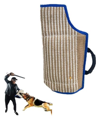 TAIPINGOZ Hundebiss Ärmel Schlepper, Hund beißt Sleeve, Hundebeißarm-Ärmel, Zerrspielzeug for Trainer, Deutscher Schäferhund, Mastiff(Blue) von TAIPINGOZ