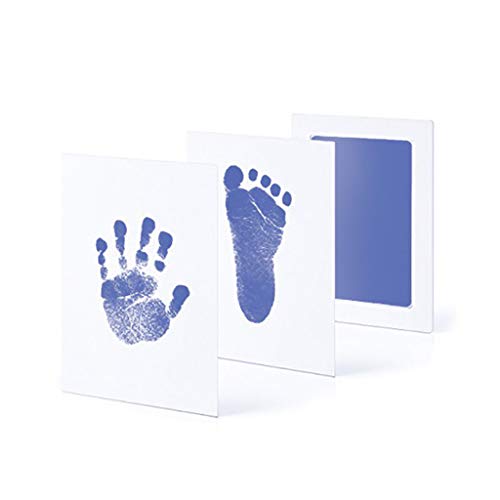 TAKOXIA 1 Set Clean for Touch ad for Baby Handprint Footprint Ads less Infant Hand Foot Stamp et for Dog von TAKOXIA