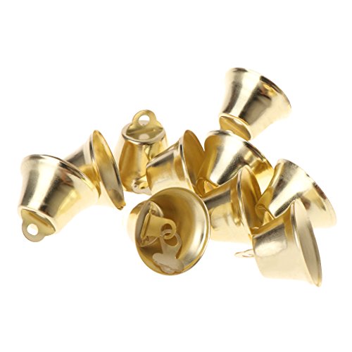 TAKOXIA 10 Stück goldene Ringe aus Metall für Vogel pädagogisches Handwerk Anhänger Urlaub Weihnachtsdekoration von TAKOXIA