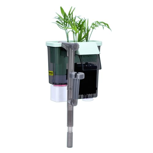 TAKOXIA Aquarium-Luftpumpe, Wasserfilter, Bio-Filtrationsfilter, Wasserreinigung, Wasserpumpe, Wasserfall, Mehrzweck-Wasserfilter von TAKOXIA