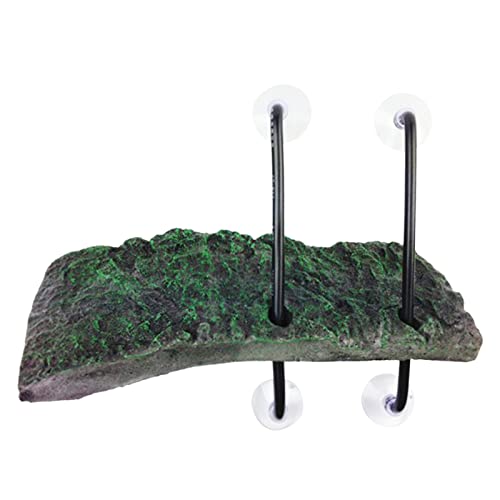 TAKOXIA Aquatic for Basking Platform Safe Resin Floating Tortoise Climbing Resting Terrace Fish for Aquarium for Tur von TAKOXIA