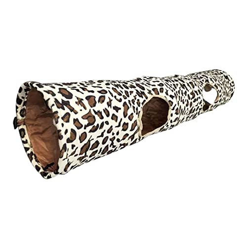 TAKOXIA Big for Tunnel for Play Tunnel Durable 2/3-Way Tube Warm Plush Hideaway Crinkle Tunnel for von TAKOXIA