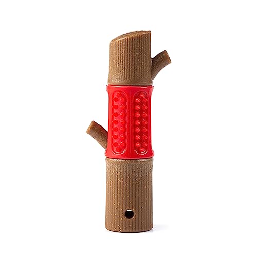 TAKOXIA Dogs Molar Supplies Hunde Kauspielzeug Bambusform Zahnreinigung Massagepunkt Zahnpasta Haustier Zahnbürste Molar Haustier Spielzeug von TAKOXIA