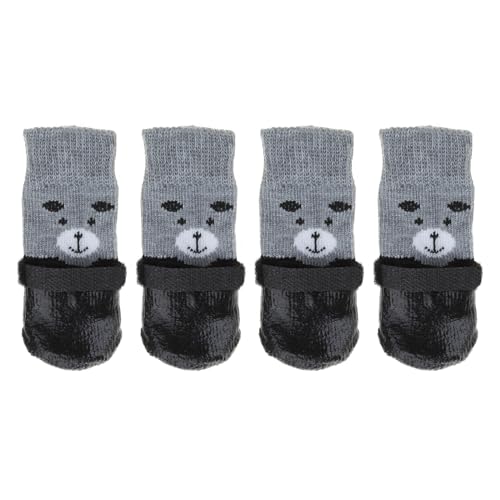 TAKOXIA Haustier-Hundesocken, wasserdichte Hundesocken für mittelgroße Hunde, Haustier-Outdoor-Schuhe, Anti-schmutzige Haustierschuhe, rutschfeste Hundeschuhe von TAKOXIA