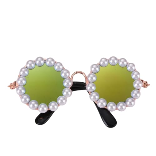 TAKOXIA Katzenbrille, bunte Brille, Hundebrille, Hundesonnenbrille, Katzen-Sonnenbrille, Haustierbrille, Fotobrille, Sonnenbrille von TAKOXIA