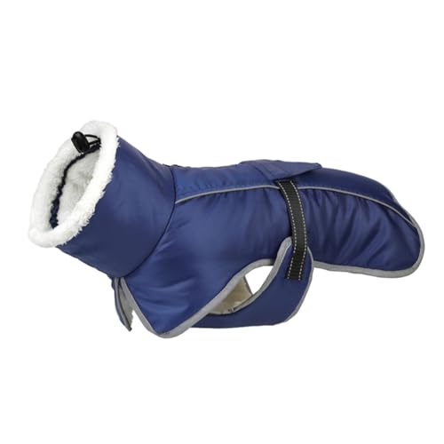 TAKOXIA Winter-Hundemantel, reflektierende Streifen, winddicht, Hundemantel, Welpenanzug, Welpenanzug, leicht zu tragen von TAKOXIA
