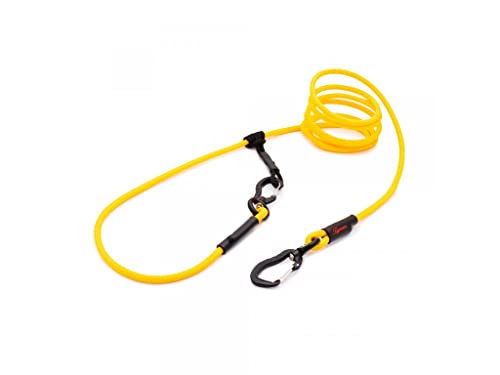 Leine EASYLONG - Twist Mini 4m - gelb von TAMER