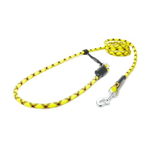 TAMER Hundeleine | Easy-Long | Ø11mm - 4m - gelber Python von TAMER