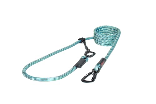 TAMER Hundeleine | Easy-Long Twist | Ø11mm - 2m - blau und gelb von TAMER