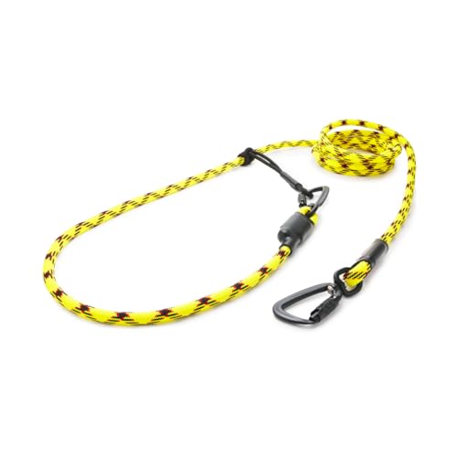 TAMER Hundeleine | EASY-LONG Twist | Ø11mm - 3,5m - gelber Python von TAMER