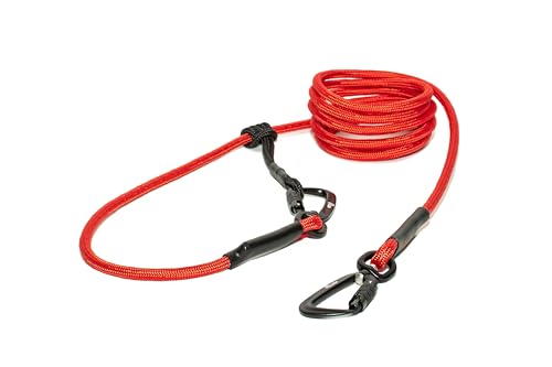 TAMER Hundeleine | Easy-Long Twist | Ø9mm - 2,5m - rot von TAMER