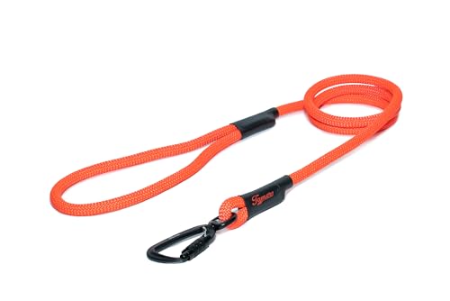 TAMER Hundeleine | KLASSISCH Twist | Ø11mm - 115cm - orange von TAMER