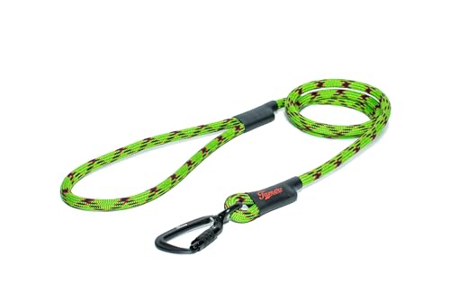 TAMER Hundeleine | KLASSISCH Twist | Ø11mm - 145cm - grüner Python von TAMER