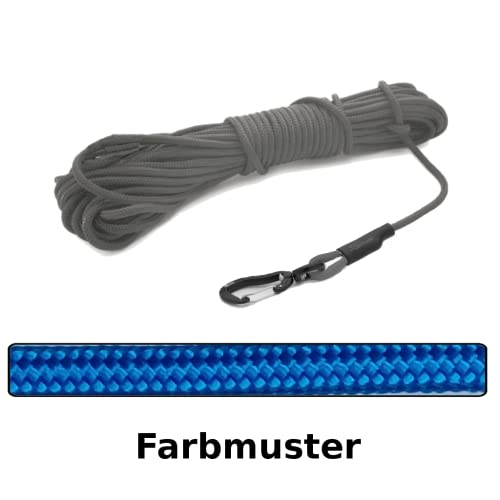 TAMER Leine KLASSISCH - Twist Mini - 15m - blau von TAMER