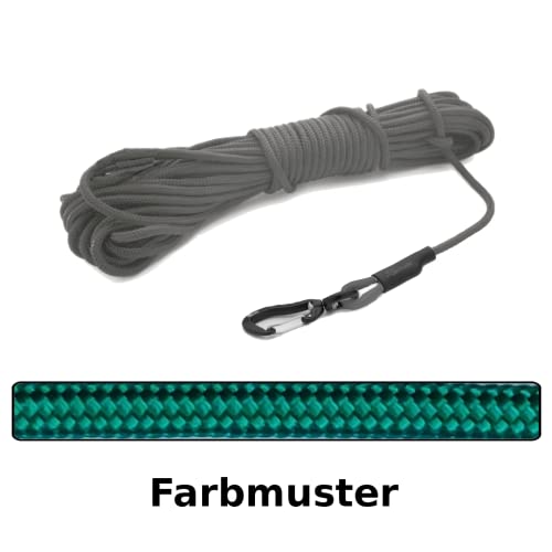 TAMER Leine KLASSISCH - Twist Mini - 15m - grün von TAMER