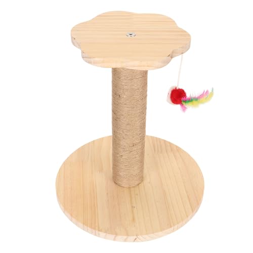 Kratzbaum Für Katzen, Sisal-Kratzbäume Für Kätzchen, Sprungplattform-Design, Sicher Und Stabil, Mit Interaktivem Tracking-Spielzeug, Für Katzen Und Kätzchen Im Innenbereich, 33 cm von TANIQIACA