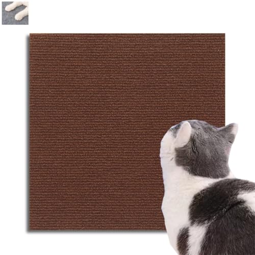 Tiragraffi Kratztuch für Katzen, Kratzschutz, Gratta unghie per gatti tiragraffi Karton, Katzenkratz-Möbelschutz für Couch, Sofa, Teppich, Anti-Kletter-Wandkratzer (60 x 10 cm) von TAOXUNLOVE