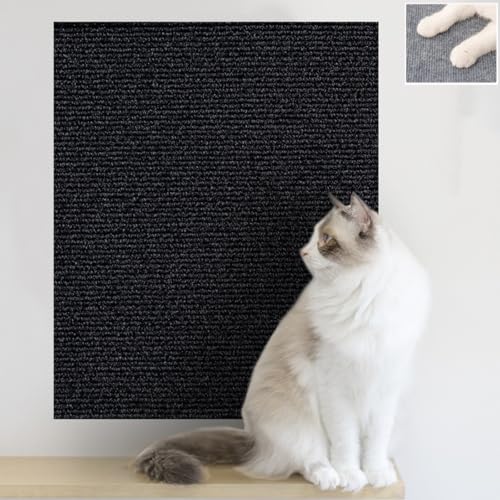 Tiragraffi Kratztuch für Katzen, Kratzschutz, Gratta unghie per gatti tiragraffi Karton, Katzenkratz-Möbelschutz für Couch, Sofa, Teppich, Anti-Kletter-Wandkratzer (60 x 10 cm) von TAOXUNLOVE