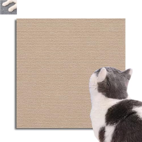 Tiragraffi Kratztuch für Katzen, Kratzschutz, Gratta unghie per gatti tiragraffi Karton, Katzenkratz-Möbelschutz für Couch, Sofa, Teppich, Anti-Kletter-Wandkratzer (60 x 10 cm) von TAOXUNLOVE